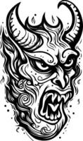 böse Monster- Karikatur vektor