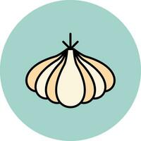 Knoblauch-Vektor-Symbol vektor