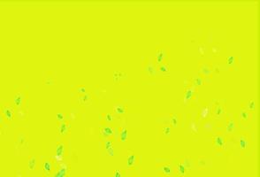 hellgrüner, gelber handgemalter Hintergrund des Vektors. vektor