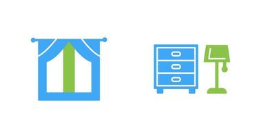 Fenster und Schubladen Symbol vektor