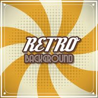 Gammal retro vintage stil design mall vektor