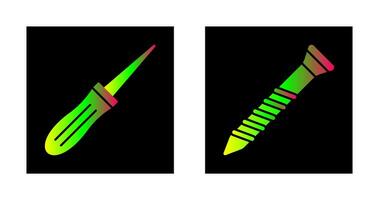 Ahle und Schraube Symbol vektor