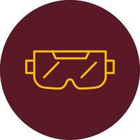 Vektorsymbol für AR-Brille vektor