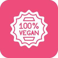 alle vegan Produkte Vektor Symbol