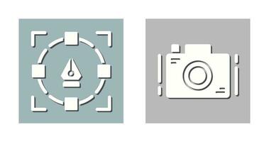Kamera und Vektor Symbol