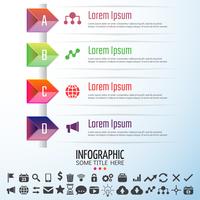 Infografiken-Designvorlage vektor