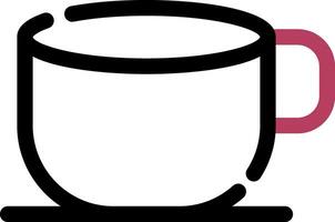 Kaffeetasse kreatives Icon-Design vektor