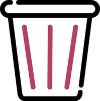 Trash-kreatives Icon-Design vektor