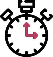 Timer kreatives Icon-Design vektor