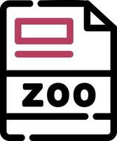 Zoo kreativ Symbol Design vektor