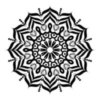 Mandala isoliertes Element des dekorativen Musterhintergrunddesigns vektor