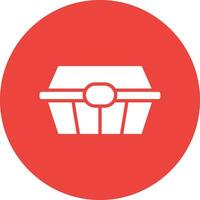 Lunchbox-Vektor-Icon-Design-Illustration vektor