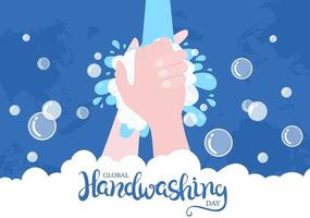 tvätta händer för att förhindra covid 19 -vektor vektor