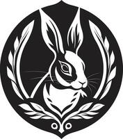 schwarz Hase Vektor Logo ein kreativ und einzigartig Logo zum Ihre Organisation schwarz Hase Vektor Logo ein Fett gedruckt und auffällig Logo zum Ihre Marke