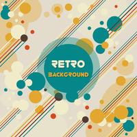 Gammal retro vintage stil design mall vektor