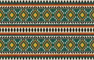 ethnisch abstrakt Ikat Kunst. aztekisch Ornament drucken. geometrisch ethnisch Muster nahtlos Farbe orientalisch. Design zum Hintergrund ,Vorhang, Teppich, Hintergrund, Kleidung, Verpackung, Batik, Vektor Illustration.