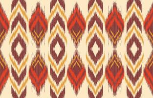 ethnisch abstrakt Ikat Kunst. aztekisch Ornament drucken. geometrisch ethnisch Muster nahtlos Farbe orientalisch. Design zum Hintergrund ,Vorhang, Teppich, Hintergrund, Kleidung, Verpackung, Batik, Vektor Illustration.