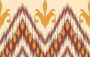 etnisk abstrakt ikat konst. aztec prydnad skriva ut. geometrisk etnisk mönster sömlös Färg orientalisk. design för bakgrund ,ridå, matta, tapet, Kläder, omslag, batik, vektor illustration.