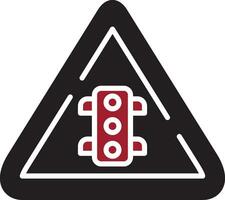 der Verkehr Licht Zeichen Vektor Symbol