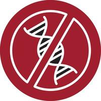 nicht gmo Vektor Symbol