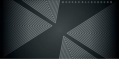 modern schwarz Vektor Hintergrund. geometrisch Hintergrund Design