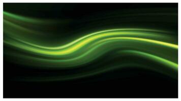 Grün Licht Auswirkungen Hintergrund -neu Qualität Universal- -bunt -Technologie -Illustration Design vektor