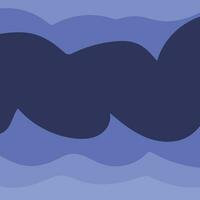 abstrakt geometrisch Hintergrund mit Blau Meer Farbe Palette vektor