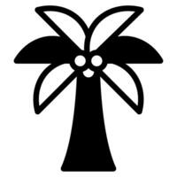 Palme Baum Symbol Illustration, zum uiux, Netz, Anwendung, Infografik, usw vektor