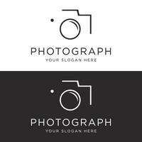 Fachmann Kamera oder Fotografie Linse Logo Design. Medien, Studio, Geschäft Logo. vektor