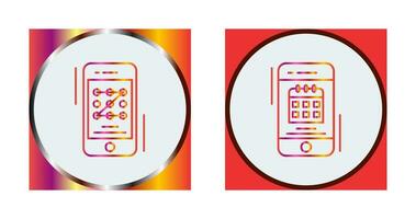 Muster Code und Kalender Symbol vektor