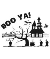 Neu Halloween Typografie T-Shirt Design vektor