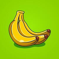 Illustration von frisch Banane Obst vektor