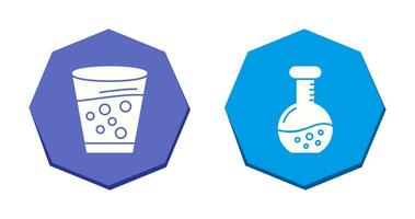 antacidum och flaska ikon vektor
