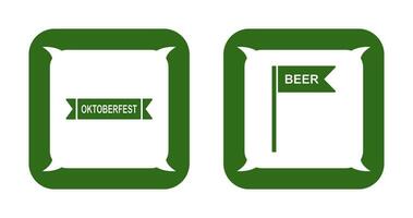 Oktoberfest Banner und Schild Symbol vektor