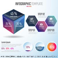 Infographics Design Mall vektor