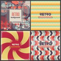 Gammal retro vintage stil design mall vektor