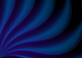 dunkel Blau violett abstrakt glatt verschwommen Wellen vektor