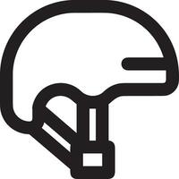 Sicherheit Helm Symbol Symbol Bild Vektor. Illustration von das Kopf Schutz industriell Ingenieur Arbeiter Design Bild vektor