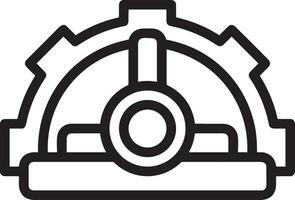 Sicherheit Helm Symbol Symbol Bild Vektor. Illustration von das Kopf Schutz industriell Ingenieur Arbeiter Design Bild vektor