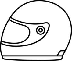 Sicherheit Helm Symbol Symbol Bild Vektor. Illustration von das Kopf Schutz industriell Ingenieur Arbeiter Design Bild vektor