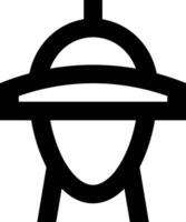 Sicherheit Helm Symbol Symbol Bild Vektor. Illustration von das Kopf Schutz industriell Ingenieur Arbeiter Design Bild vektor