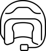 Sicherheit Helm Symbol Symbol Bild Vektor. Illustration von das Kopf Schutz industriell Ingenieur Arbeiter Design Bild vektor