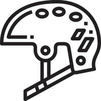 Sicherheit Helm Symbol Symbol Bild Vektor. Illustration von das Kopf Schutz industriell Ingenieur Arbeiter Design Bild vektor