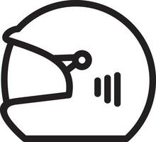 Sicherheit Helm Symbol Symbol Bild Vektor. Illustration von das Kopf Schutz industriell Ingenieur Arbeiter Design Bild vektor