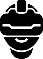 Sicherheit Helm Symbol Symbol Bild Vektor. Illustration von das Kopf Schutz industriell Ingenieur Arbeiter Design Bild vektor