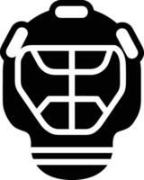 Sicherheit Helm Symbol Symbol Bild Vektor. Illustration von das Kopf Schutz industriell Ingenieur Arbeiter Design Bild vektor