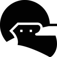 Sicherheit Helm Symbol Symbol Bild Vektor. Illustration von das Kopf Schutz industriell Ingenieur Arbeiter Design Bild vektor