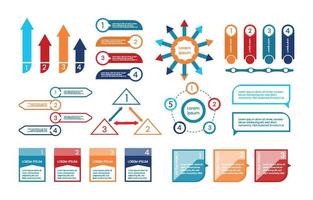 flaches Infografik-Element vektor