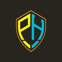 Ph-Brief-Logo vektor