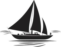 sjöfart alkemi svart båt vektor drömmar nautisk förträfflighet vektor nattetid resa